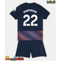 Camisa de Futebol Tottenham Hotspur Omar Marmoush #22 Equipamento Secundário Infantil 2026-27 Manga Curta (+ Calças curtas)